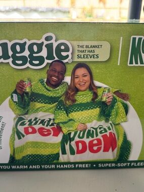 Maggie Mountain Dew Green Sleeve Blanket - Official Brand